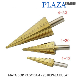 MATA BOR PAGODA HSS TITANIUM STEP CONE KEPALA BULAT