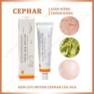 Kem Giảm Mụn Lưu Huỳnh Cephar Của Nga 30gr - Chấm Mụn Bọc Mủ Trứng Cá Lấy Sạch Bã Nhờn