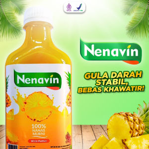 NENAVIN Cuka Nanas - Cegah Kanker & Radikal Bebas Kaya Antioksidan
