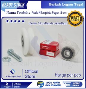roda pintu pagar nilon untuk rumah roda ukuran 8 cm pager besi stainless termurah