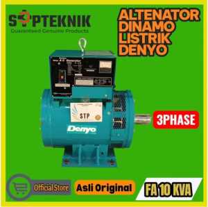 ALTENATOR LISTRIK TIPE FA 10 KVA 8RB WATT 3PHASE MERK DENYO