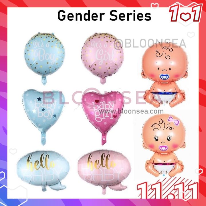 Foils By Occasion/Message - Gender Reveal - Balloon Market