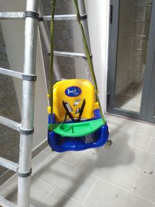 Ghế xích đu đa năng Jumper Kids tích hợp bàn ăn dặm (chưa có bộ khung) dùng với khung xích đu nhún nhảy Jumper Kids