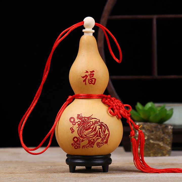 VITANG Chất Liệu Hồ Lô Tự Nhiên Hoa Văn Chạm Khắc Với Tua Rua Thủ Công ...