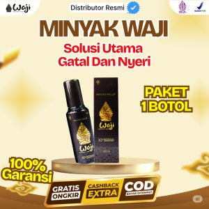 [PROMO TERBATAS] WAJI HERBAL OIL - Minyak Urut Minyak Balur Bantu Atasi Nyeri Otot Nyeri Sendi dan Pegal-Pegal