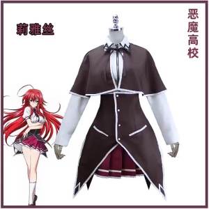 Trường Trung Học Devil cos Quần Áo Chú mèo con yêu quý của Lysia ở thành phố tháp quỷ cosplay Trang phục Halloween có sẵn trong kho