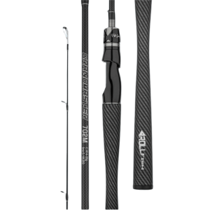 MUNCHX 30T Carbon Carbon Fishing Rod 1.8m Length 2 Sections Casting Rod Fishing Gear M Power Travel Fishing Rod Travel Fishing