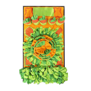 Dog Snuffle Toy Enrichment Treat Dispensing Toy Chew Resistant Soft Chew Toy For Dog Encouraging Foraging Skill