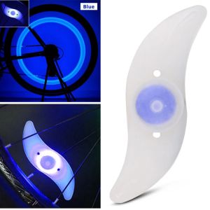 Bicycle LED spoke tire safety light