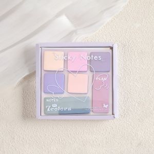 BW-A117 Sticky Note Bentuk Eyeshadow Mini / Sticky Notes Macaron Pallate Edition / Memo Tempel Mini
