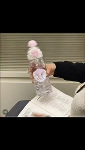💖Ready Stocks💖Cute 630ML Dual Drinking Water Bottle Portable Leakproof Straw Cup Direct Sip Bottle for Kids 🌸