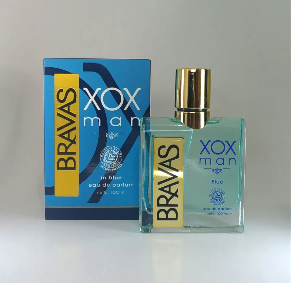 Parfum Bravas XOX man in blue Parfum Lavender Indonesia Parfum