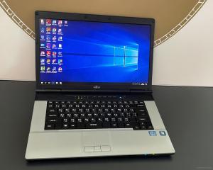โน๊ตบุ๊ค Fujitsu E 741/D lntel (R) Core (TM) i5 - 2520 M CPU 2.50 ghz 2.50 ghz windows 10 pro ขนาดหน้าจอ 15 นิ้ว ฟรีโปรแกรมพร้อมใช้งาน