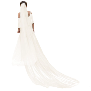 Mạng Che Mặt cô dâu vải tuyn Nhà thờ Chiều dài Mạng Che Mặt đám cưới với lược ngọc trai nhân tạo beadwork Mạng che mặt phụ kiện cưới 150/200cm