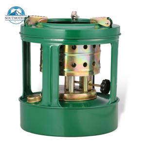 【New Arrival】 Kerosene Stove Iron Outdoor Stoves Portable Mini Camping Stoves 8 Wicks Multipurpose Camp Equipment for Picnic Hiking