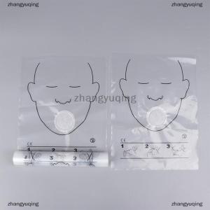 [COD] zhangyuqing 5 30PCS Portable Breathing Mask Disposable CPR Training First Aid Resuscitator Mask CPR Face Shield Roll Rescue Kit Tool