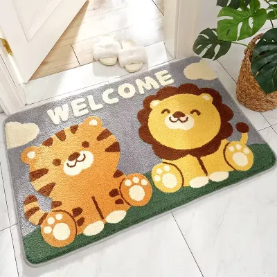 Keset Bulu Keset Kamar Mandi Kamar Tidur Ukuran Jumbo 40x60cm Bahan Halus Panjang Tebal Anti Slip