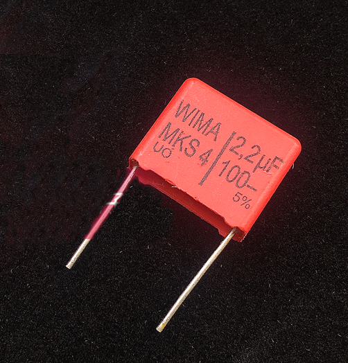 WIMA MKS4 Capacitor 100V 2.2UF 100V 225 2U2 Foot Pitch 15mm | Lazada