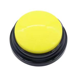 Recordable Pet Training Button 30 Seconds Voice Recorder Interactive Dog Cat Toy Mainan Butang