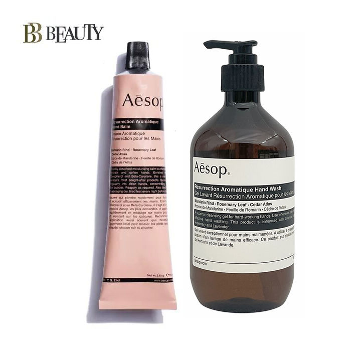 Aesop deals Resurrection Hand Balm and Hand Wash Duo