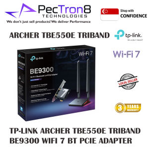 TP-LINK ARCHER TBE550E Triband BE900 Wifi 7 BT PCIE Adapter