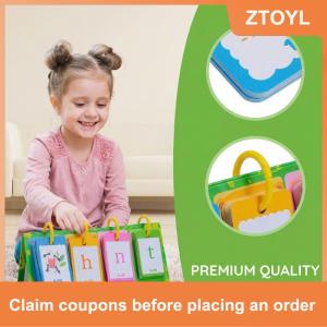【ZTOYL】 Hình ảnh từ giáo dục thẻ cho trẻ em 119pcs Bảng Mô hình trẻ em sớm học tập THẺ FLASH nhận thức Đồ chơi thiết lập