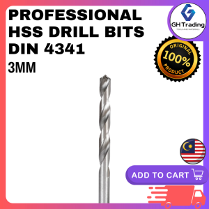 Professional HSS Metal Drill Bit DIN 4341 Wood Metal Plastic PVC