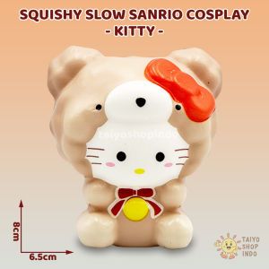 TAIYO Squishy Slow Sanrio Cosplay Squishi Karakter Figure Action Cosplai Squeeze Smooth Stress Relief Mainan
