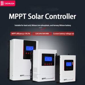 DEMUDA Solar Controller Solar Charger MPPT 30A/60A/80A/100A/120A mppt solar charge controller 12V/24V/48V/96V is suitable for a variety of Battery 太阳能 控制器