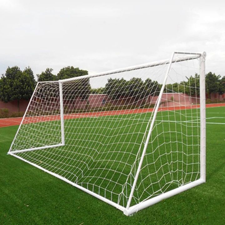 rongshunn Full size football net, football goalpost, lightweight - Main Image