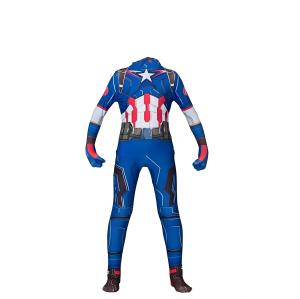 Superhero Captain America Costume For Kids Boys Cosplay Halloween school performance stage plays parties Outfit