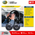 Hella Classic Horn Set / Value Range Car and Motorcycle Horn 3AM 12v /  012 -588-151 1 Set. 