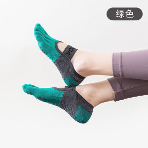 Pilates professional anti slip five finger socks yoga socks womens breathable fitness floor socks