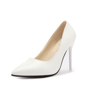Free Shipping Stiletto Heels Slip-On Pointed-Toe WomenS Shoes New Style Shallow-Toe High Heels Korean Style Spring And Autumn Single Shoes WomenS High Heels For A Slimming Effect