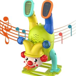 Mainan Anak Badut Upside Down - Crazy Circus Clown/ MAINAN BADUT CIRCUS LAMPU MUSIC