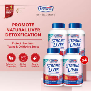 US Clinicals StrongLiver 80s | Liver Vitamin Support | Fatty Liver Protection | Liver Cleanse