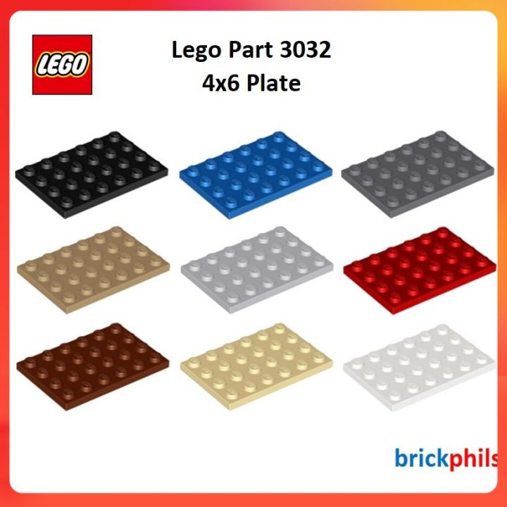 Lego Part 3032 - 4x6 Plate | Lazada PH