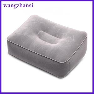 wangzhansi หมอนนุ่มเท้าพีวีซีที่นอนเป่าลมหมอนหมอนหมอนเบาะอากาศสำนักงานการเดินทาง
