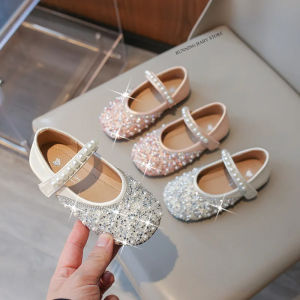 Mùa Xuân Hè Lấp Lánh Phù Dâu Tiệc Cưới Giày Cô Gái Nông Trẻ Em Giày Cô Gái Vẻ Đẹp Công Chúa Sân Khấu Giày Da I060892026