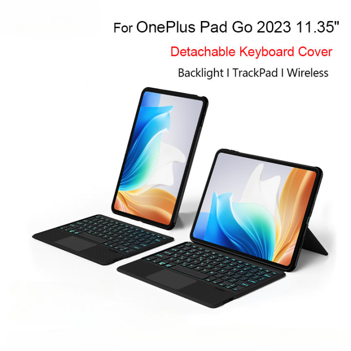 Detachable Bluetooth Backlight Keyboard Case for OPPO Pad Air