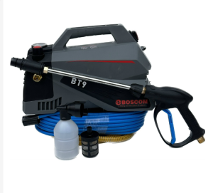Máy Rửa Xe Chỉnh Áp BOSCOM BT9 3000W / Thiết Kế Nhỏ Gọn / Có Chỉnh Áp / Lõi Đồng