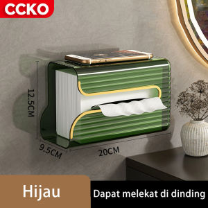 【ZEN】Kotak Tisu Tissue Box Organizer Refill Tempel Dinding Dapur Toilet Serbaguna