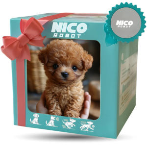 Realistic Robot Puppy Toy  Interactive Robot Puppy Toy Gift for Kids Toy Plush Doll Puppy Dog Robot互动机器小狗玩具