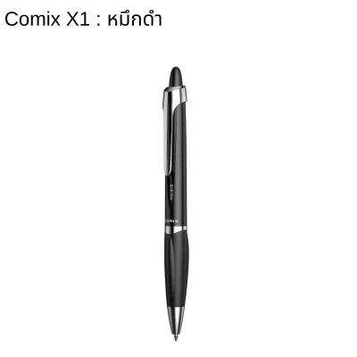 P414 ปากกาเจล Comix ดำ แดง น้ำเงิน แบบกด ปลายแหลม 0.5 มม. ปากกา ของขวัญ นักเรียน เครื่องมือ อุปกรณ์ เครื่องเขียน Pen SP