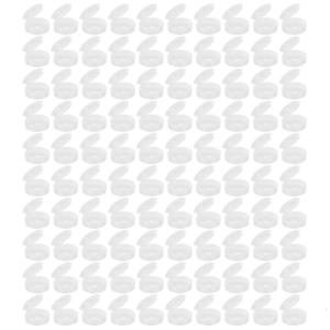 100Pcs Nails Screw Caps Plastic Protective Covers Tapping Screw Protective Hole Plugs Furniture Cover Caps Enduring