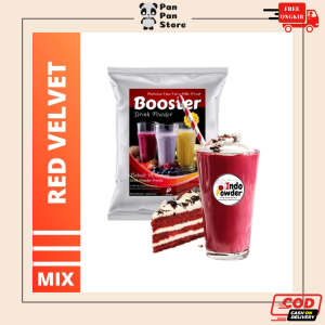 Bubuk Minuman RED VELVET 1kg - RED VELVET Powder - RED VELVET bubuk INDOPOWDER BOOSTER