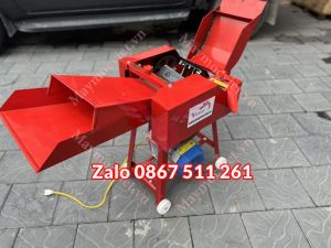 Máy băm cỏ voi băm rơm dạ chạy điện tại Đồng Tháp
