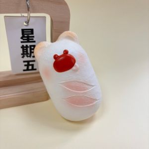 STYLETENK Photo Props Simulation Bread Pinch Slow Rebound Stress Relief Realistic Food Fidget Toy Novelty Hand Relaxation Squeeze Stress Toy Party Gift