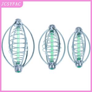 JCSYFAC Fishing feeder swim feeders spring lead sinker 5cm 6cm 7cm