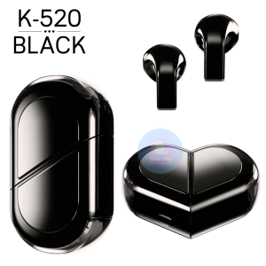 หูฟังบลูทูธ รุ่น K-520 หูฟังรูปหัวใจ บิดเปลื่ยนรูปทรงได้ พร้อมสายคล้องในกล่อง สั่งการโดยระบบสัมผัส พร้อมส่งในไทย!!
